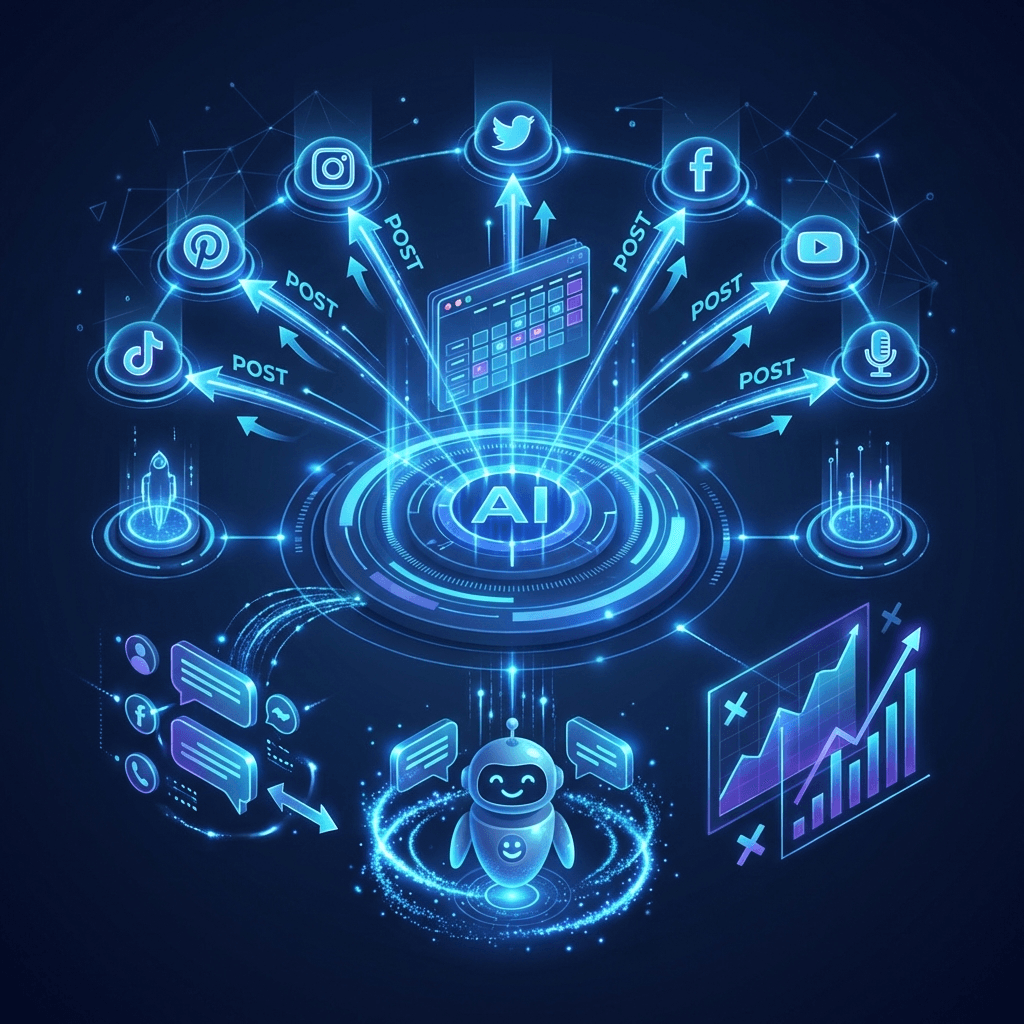 Playbook de Automatización en Redes: Publicar, Responder y Escalar con Agentes