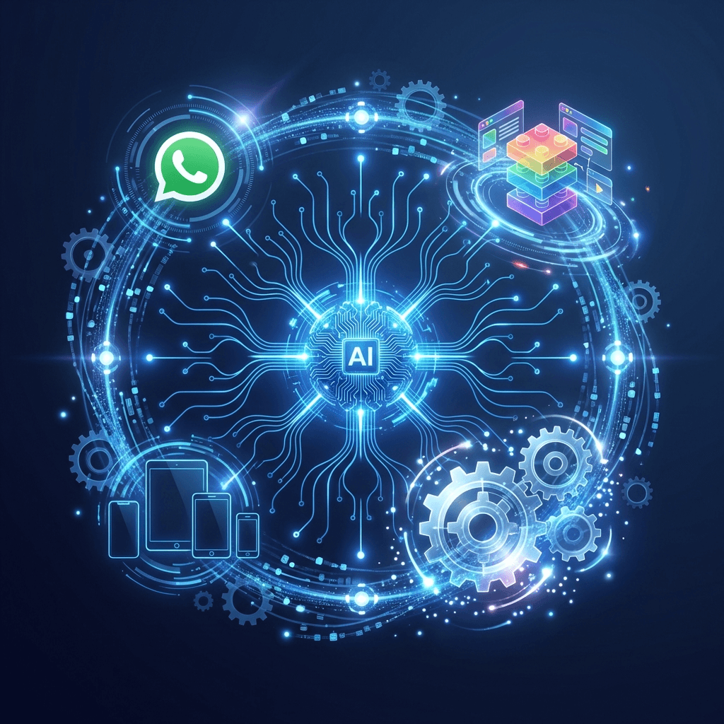 Tendencias de Automatización Empresarial 2025: IA, WhatsApp y No-Code